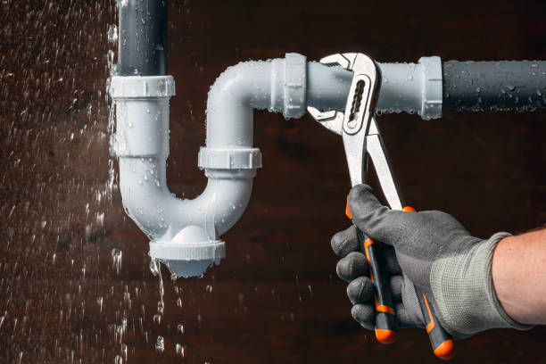 Professional Drain Cleaning technician working in Holly Springs, NC